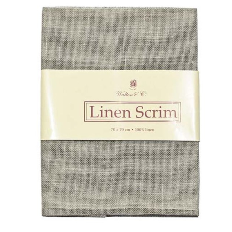Walton & Co Linen Scrim Window Cloth