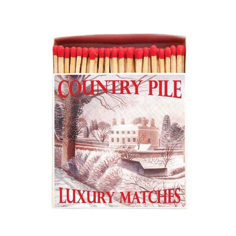 Archivist Luxury Square Match Box - Country
