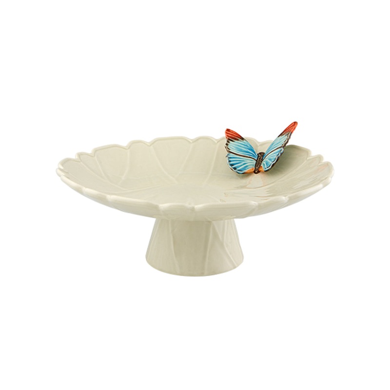 Bordallo Pinheiro Cloudy Butterflies Cake Stand