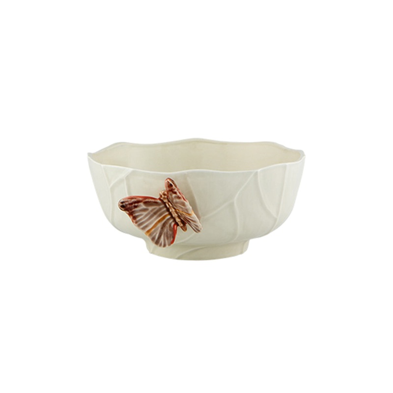 Bordallo Pinheiro Cloudy Butterflies Salad Bowl - 29cm