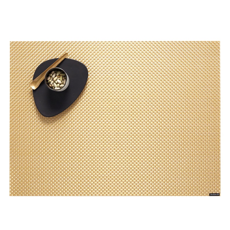 Chilewich Basket Weave Placemat - Guilded