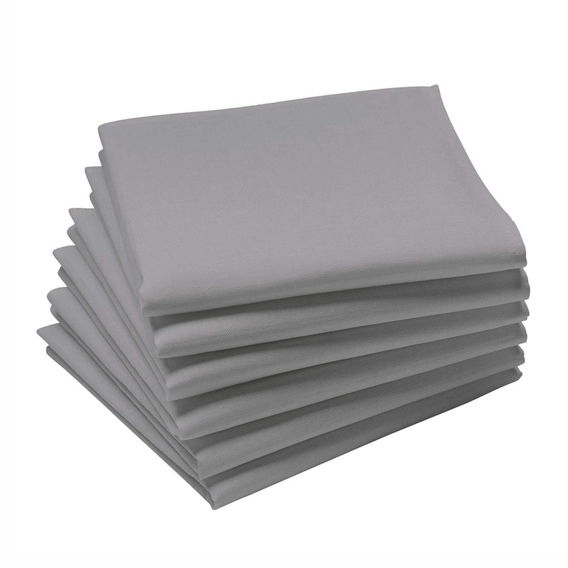 Coucke Plain Cotton Napkin - Galet
