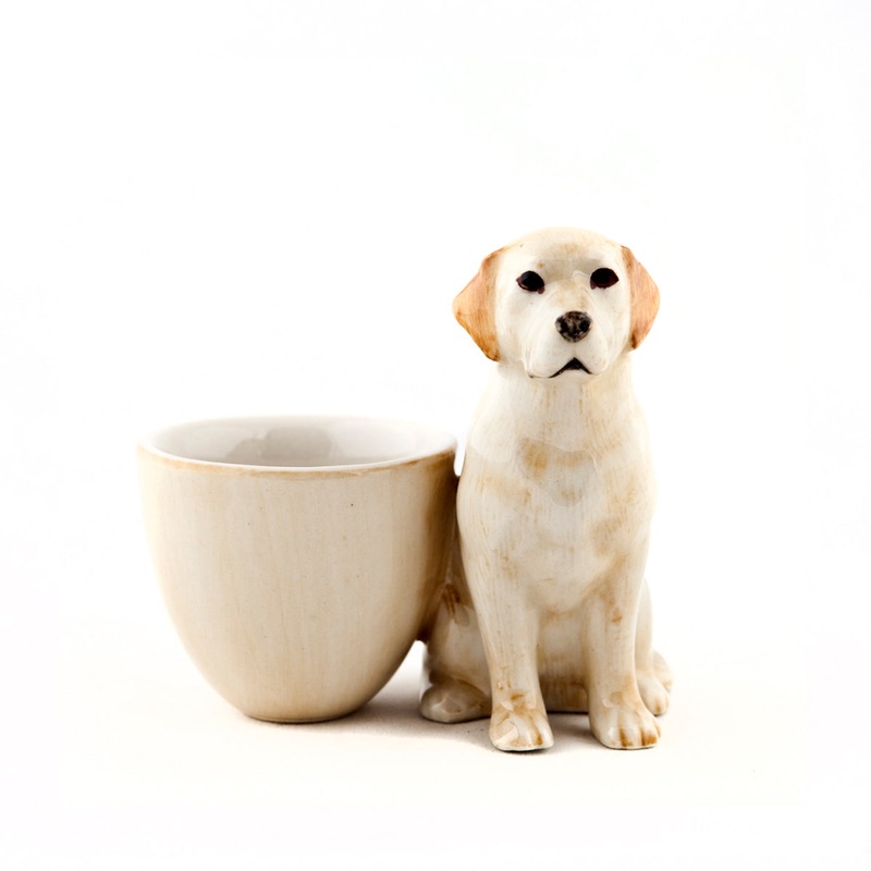 Golden Labrador Egg Cup
