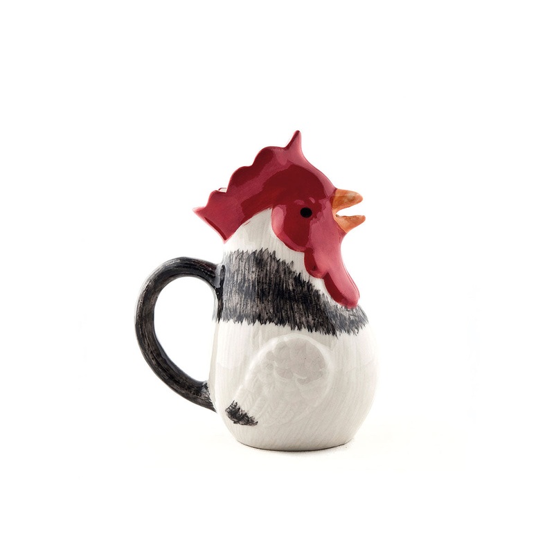 Light Sussex Rooster Jug - Medium