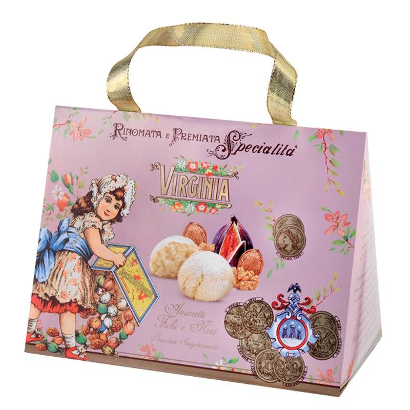 Soft Virginia Amaretti Gift Bag - Fig & Walnut