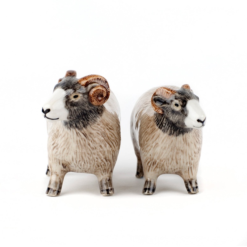 Swaledale Sheep Salt & Pepper Shaker Set