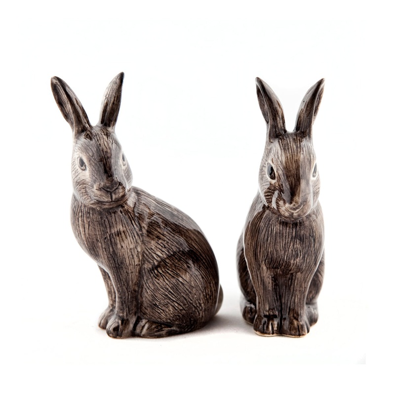Wild Rabbit Salt & Pepper Shaker Set
