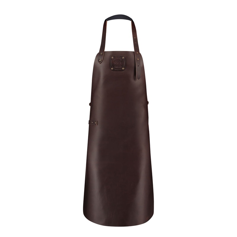 Witloft Leather Apron - Dark Brown