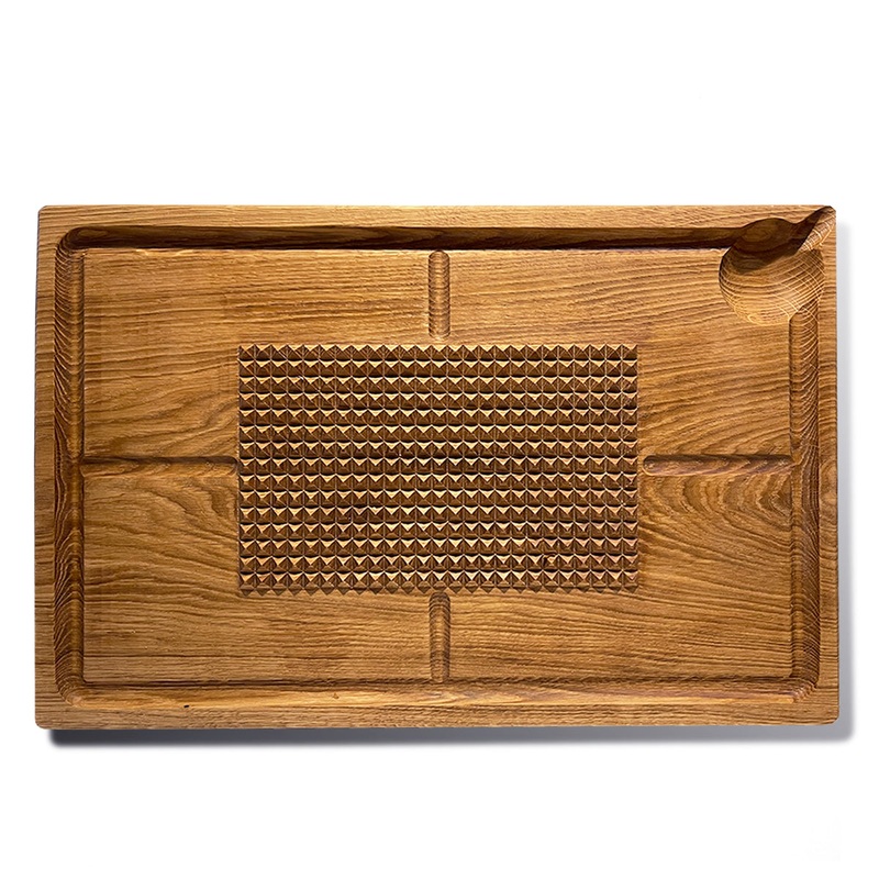 Handmade Carving Board in Oak | 55cm x 35cm