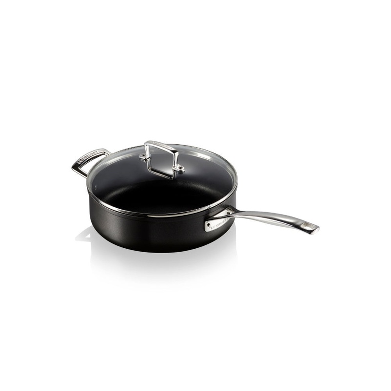 Le Creuset Toughened Non-Stick Saute Pan with Glass Lid - 26cm
