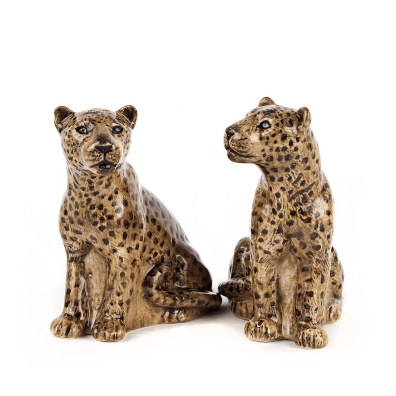 Leopard Salt & Pepper Shaker Set
