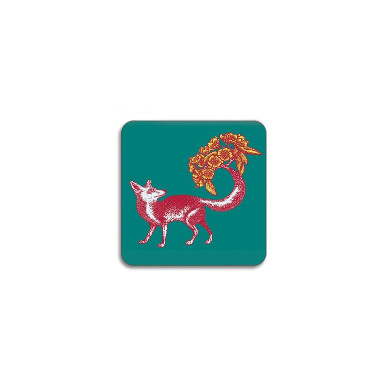 Avenida Home Puddin' Head Fox Coaster