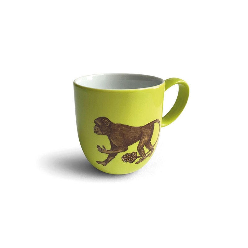 Avenida Home Puddin' Head Monkey Mug