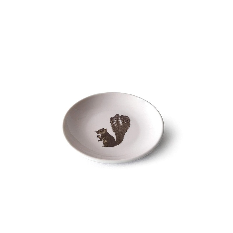 Avenida Home Puddin Head Squirrel Mini Plate