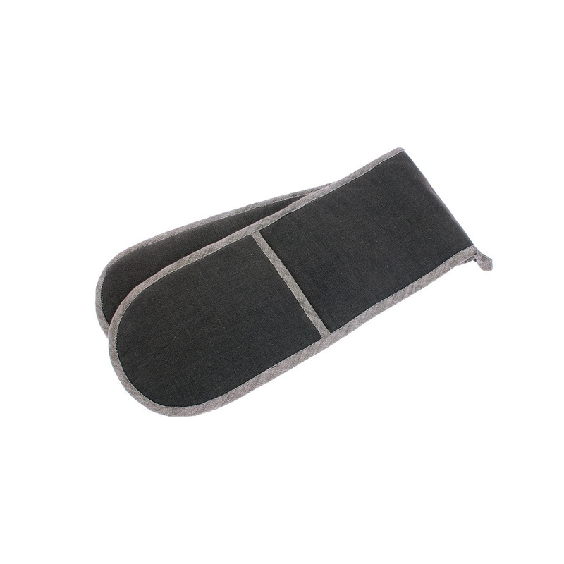 Walton & Co Double Oven Glove - Iron Grey