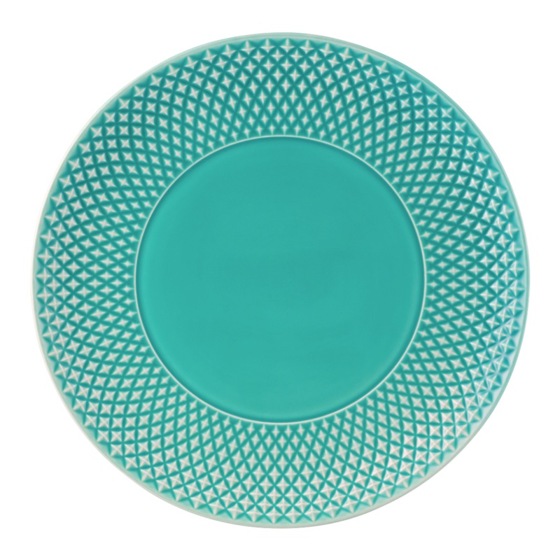 Bordallo Pinheiro Bicos Mint Large Plate - 33cm