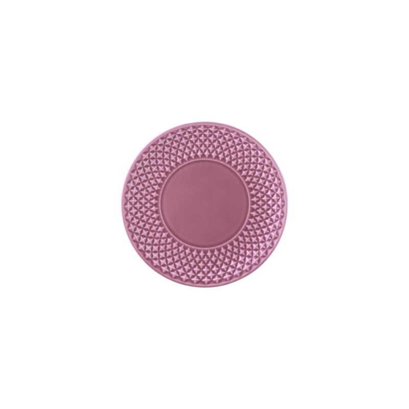 Bordallo Pinheiro Bicos Pink Bread Plate