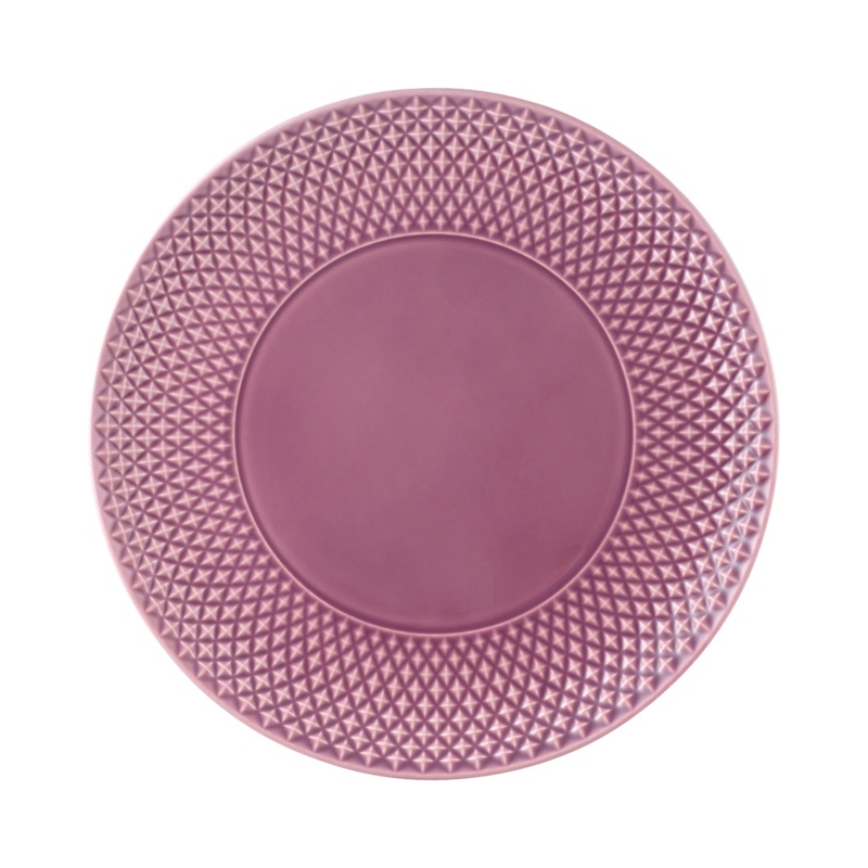 Bordallo Pinheiro Bicos Pink Dinner Plate - 28cm