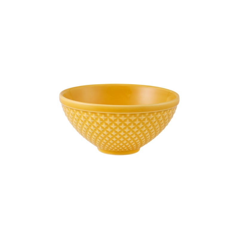 Bordallo Pinheiro Bicos Yellow Bowl - 15cm