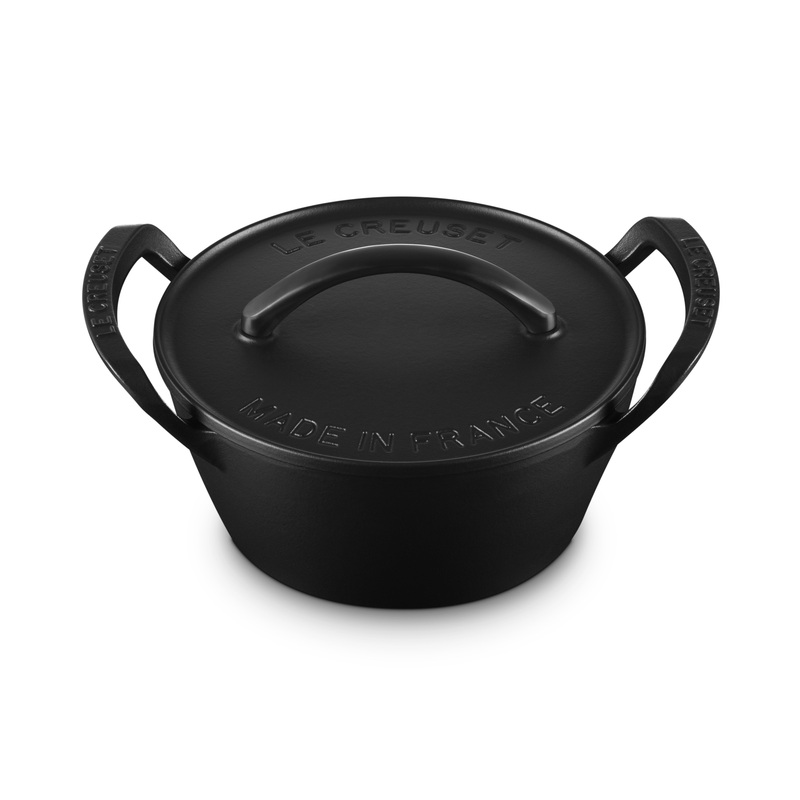 Le Creuset Black BBQ Casserole - 25cm