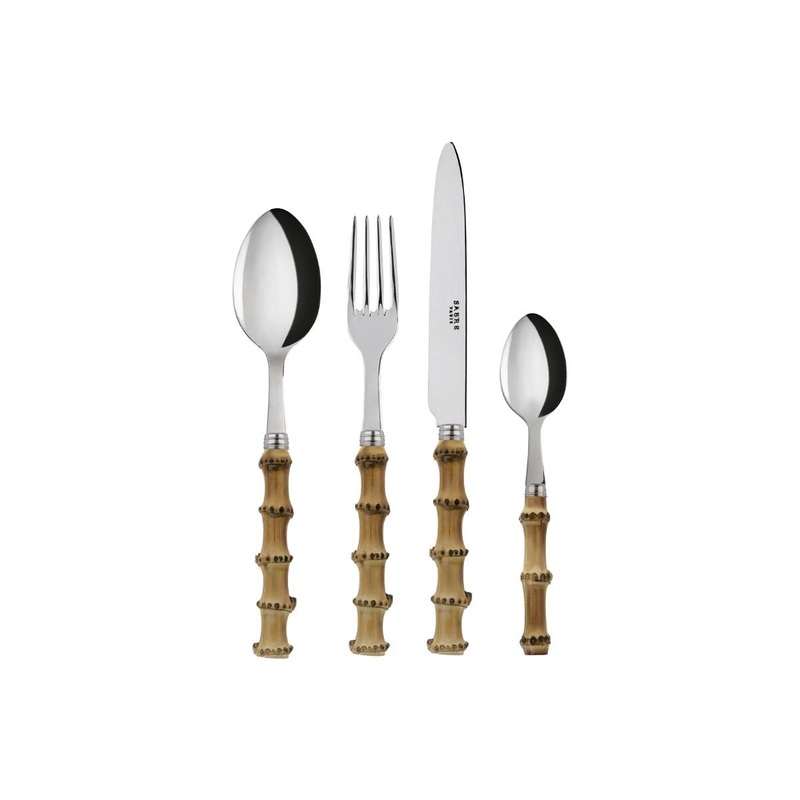 Sabre 24 Piece Cutlery Set - Panda Bamboo