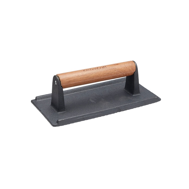 KitchenCraft Cast Iron Grill Press