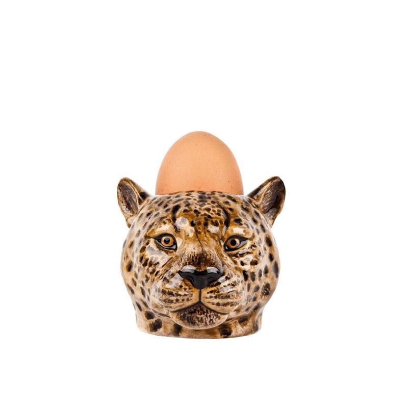 Leopard Face Egg Cup