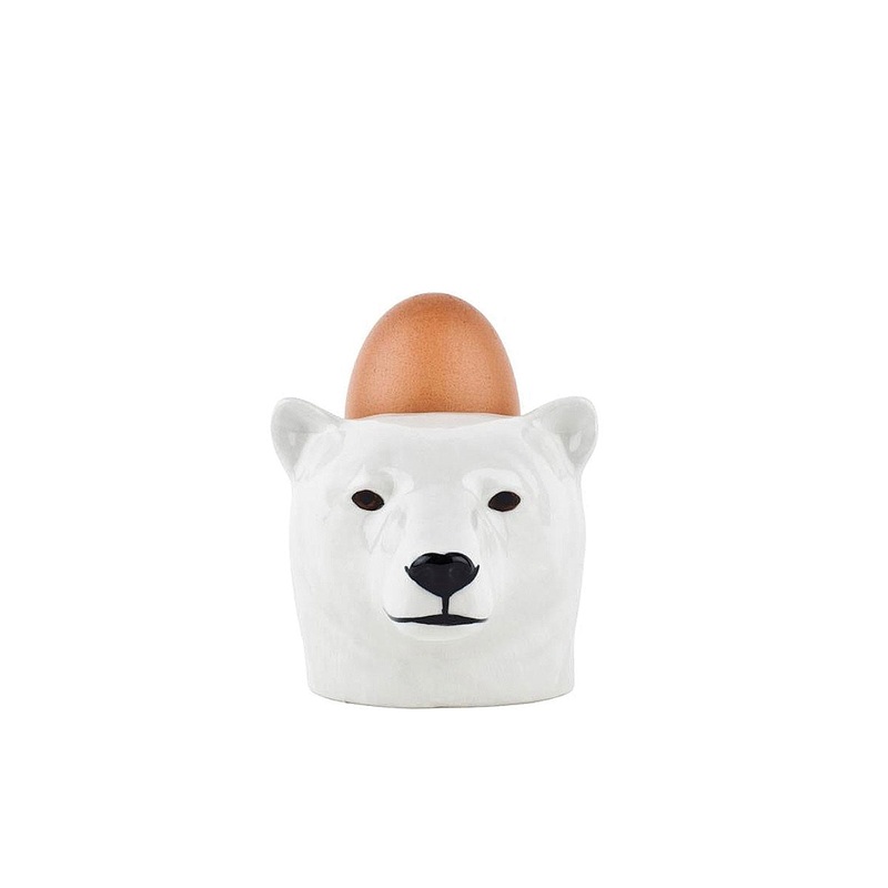 Polar Bear Face Egg Cup