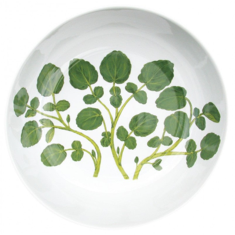 Richard Bramble 24cm Round Bowl Watercress
