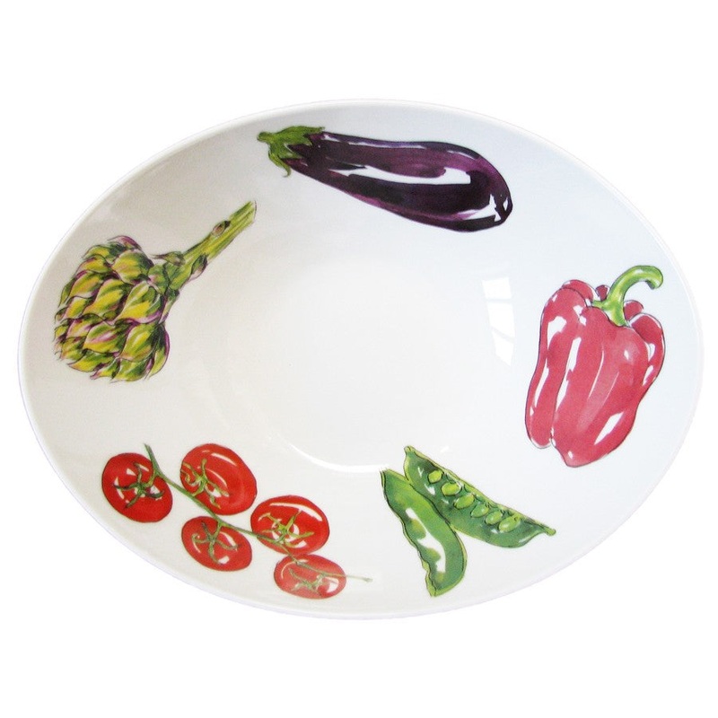 Richard Bramble 27cm Oval Bowl - Vegetables
