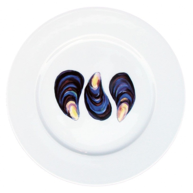Richard Bramble Side Plate 19cm - Mussels