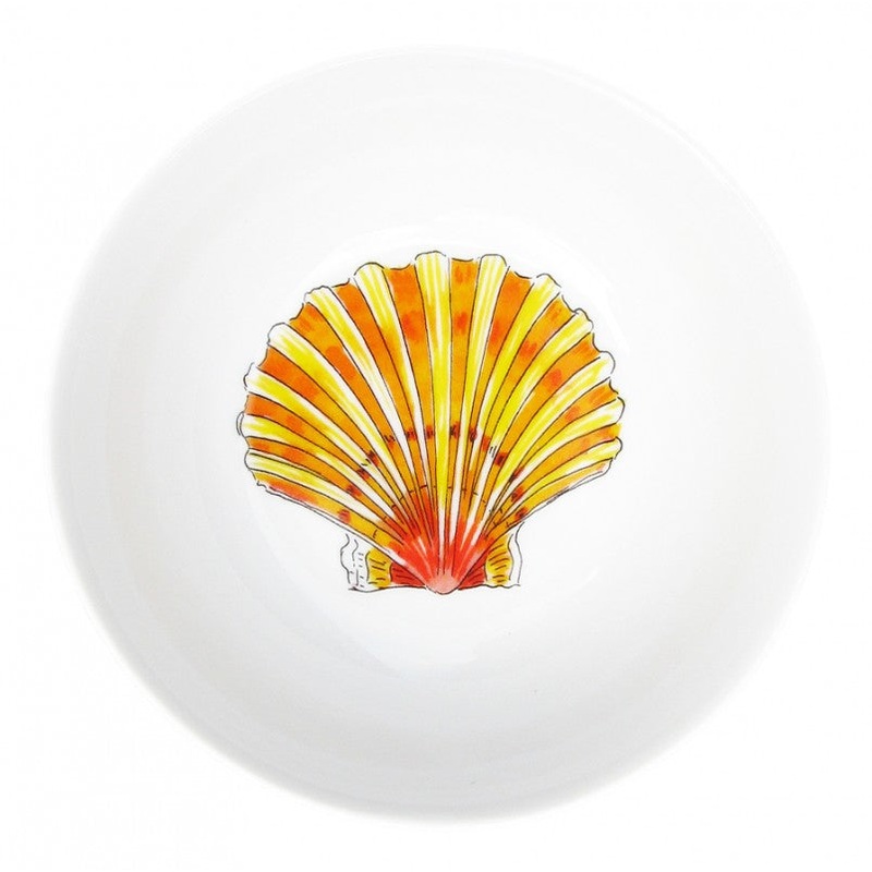 Richard Bramble Small Bowl 13cm - Scallop