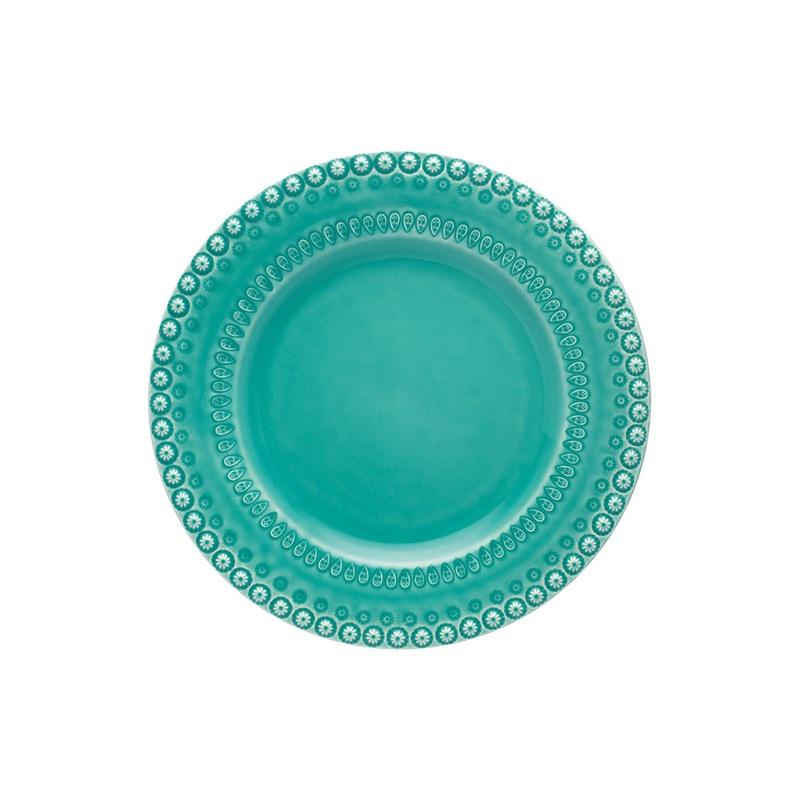 Bordallo Pinheiro Fantasy 29cm Dinner Plate - Aqua