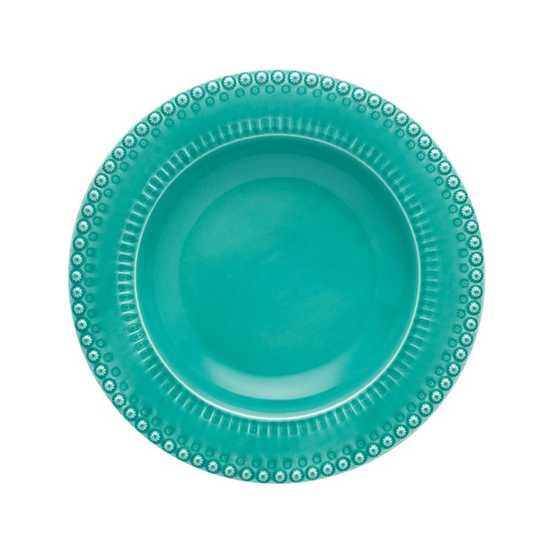 Bordallo Pinheiro Fantasy Charger Plate - Aqua