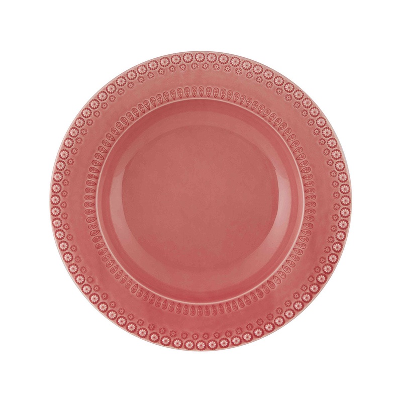 Bordallo Pinheiro Fantasy Charger Plate - Pink