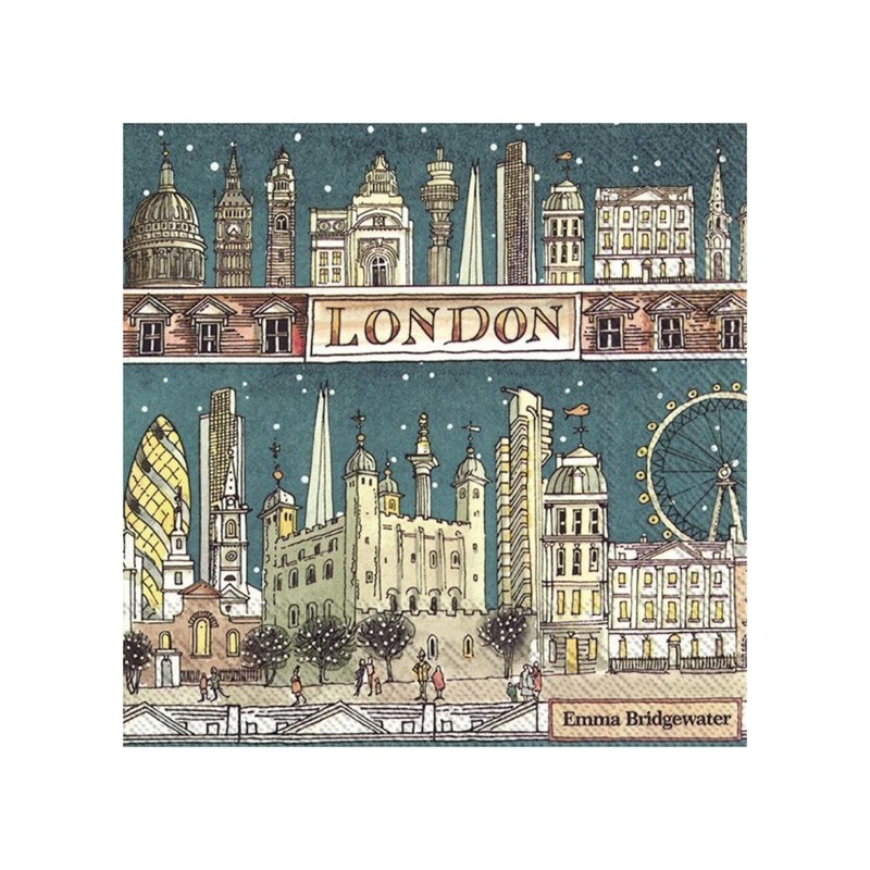 Emma Bridgewater Pack of 20 Paper Napkins - London