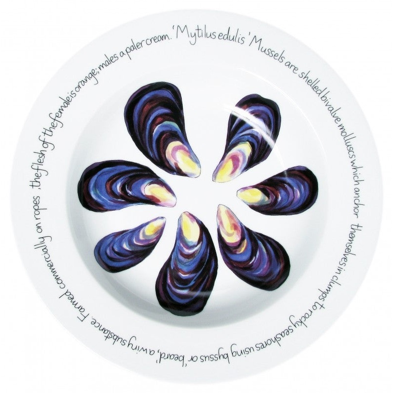 Richard Bramble Pasta Plate 30cm - Mussels