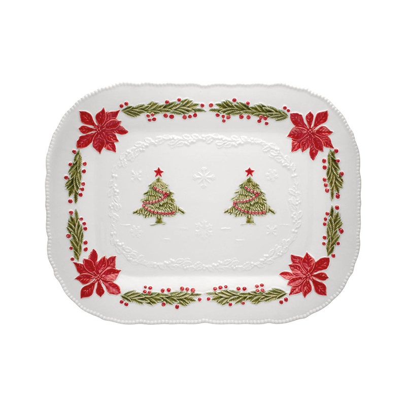 Bordallo Pinheiro Noel Platter - Large