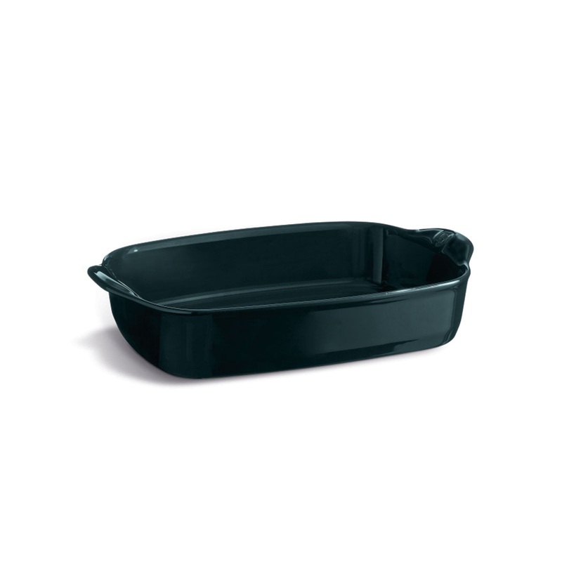 Emile Henry 36.5cm Rectangular Oven Dish - Midnight