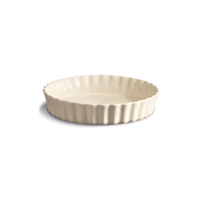 Emile Henry Deep Tart Dish - Cream