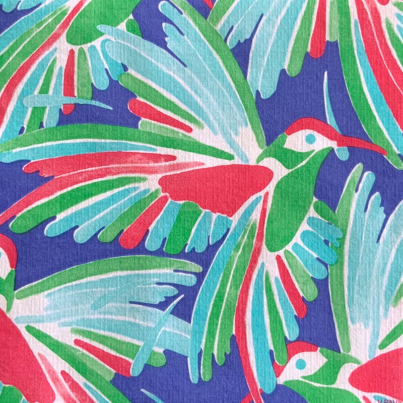 Francoise Paviot Dinner Napkins - Humming Bird
