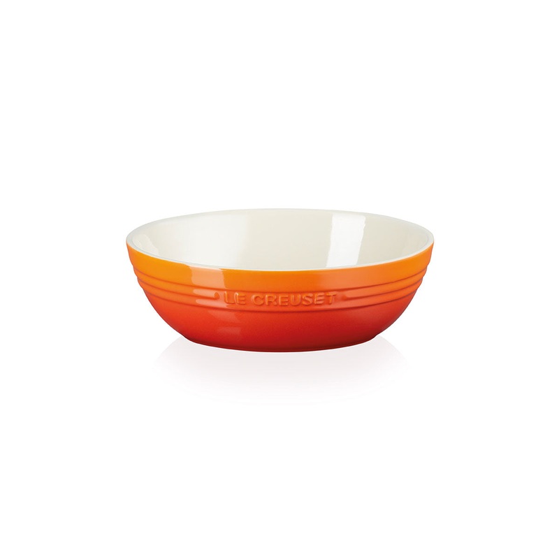 Le Creuset Pasta/Salad Oval Serving Bowl - Volcanic