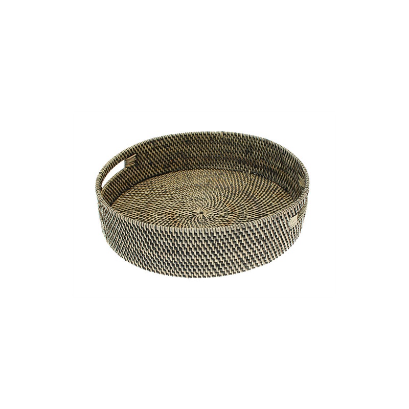 Walton & Co Circular Rattan Tray - Small