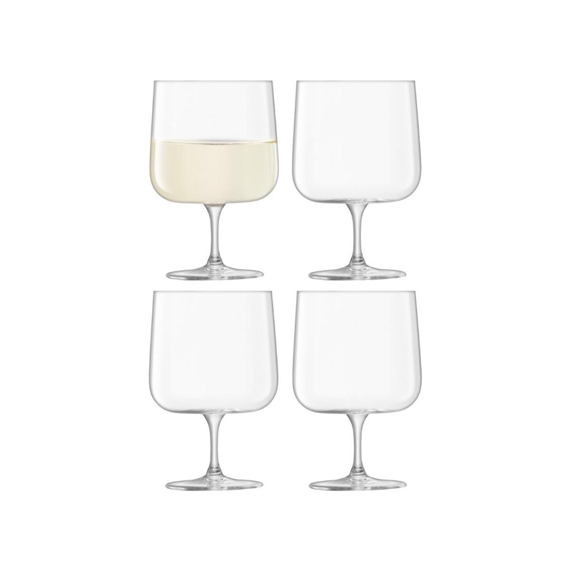 LSA Arc Set of 4 Wine Glasses