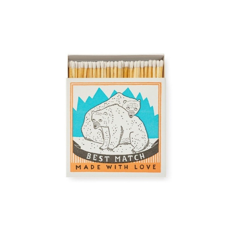 Archivist Luxury Box of Matches - Polar Bears