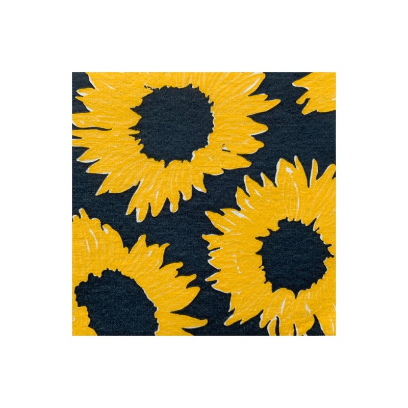 Francoise Paviot Cocktail Napkins - Sunflower