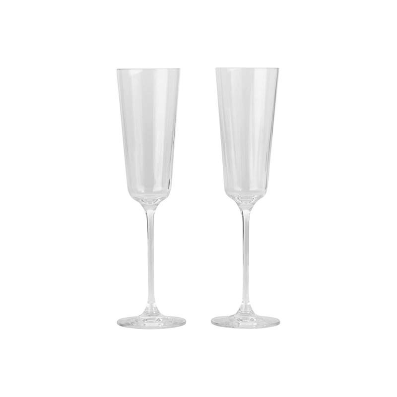 Livellara Set of 2 Champagne Glasses