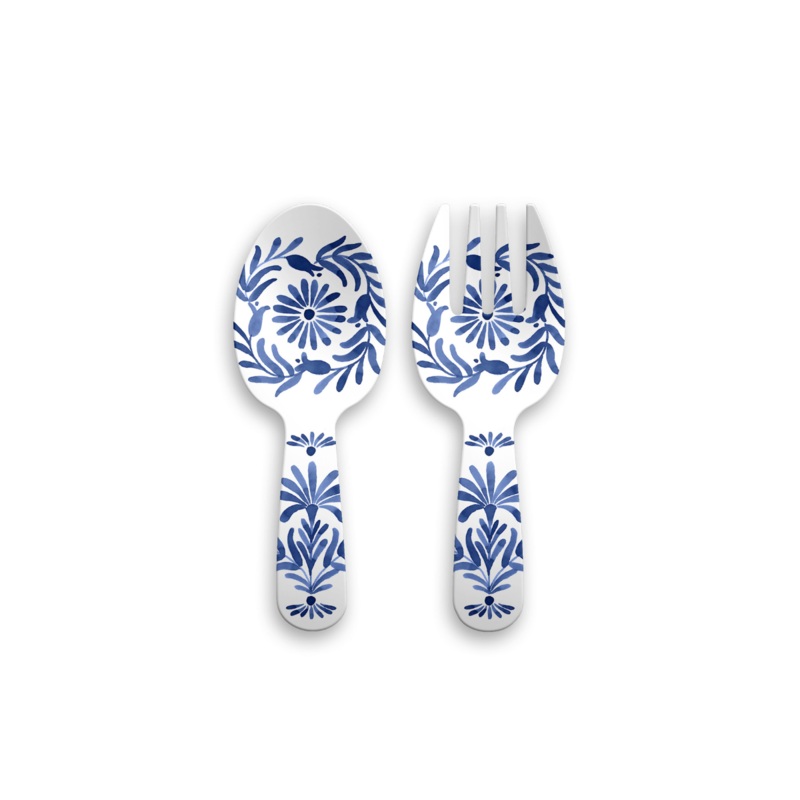 Azul Melamine Salad Servers