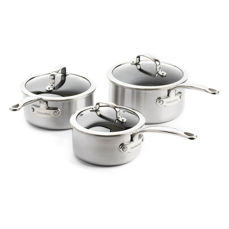 Greenpan Premiere Saucepan Set