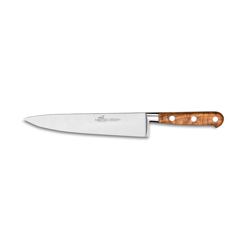 Sabatier Provencao Olive Wood Cooks Knife - 20cm